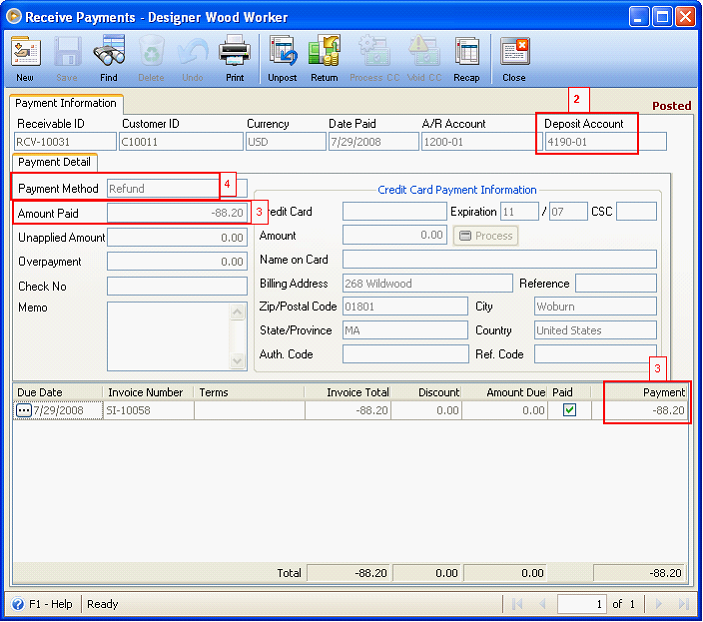 issuing bank accountee