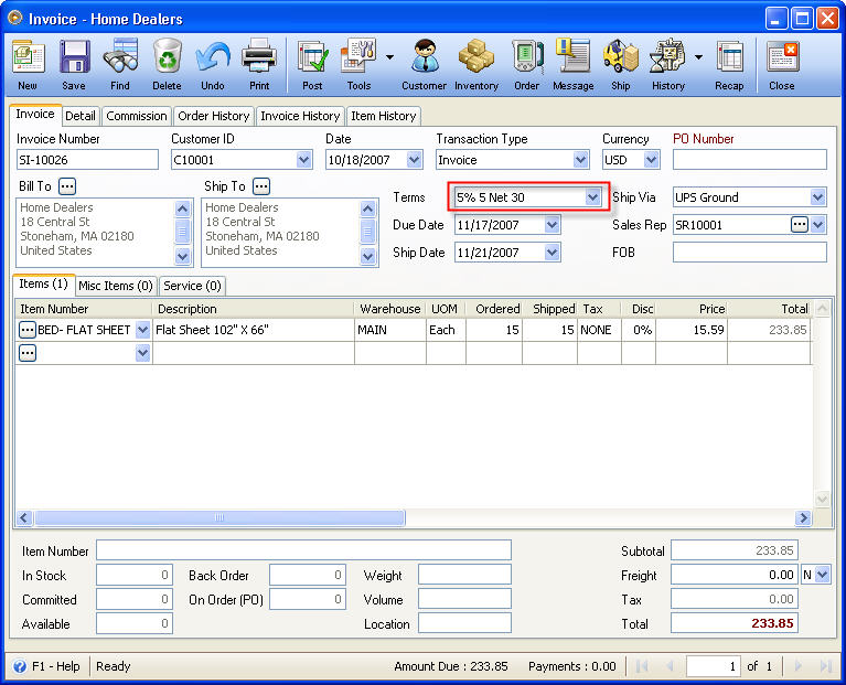 sales finances sales finances