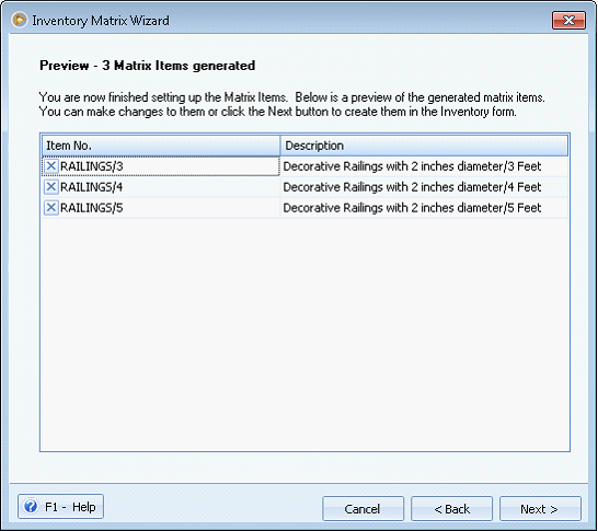 Inventory Matrix Item Wizard Enhancement4